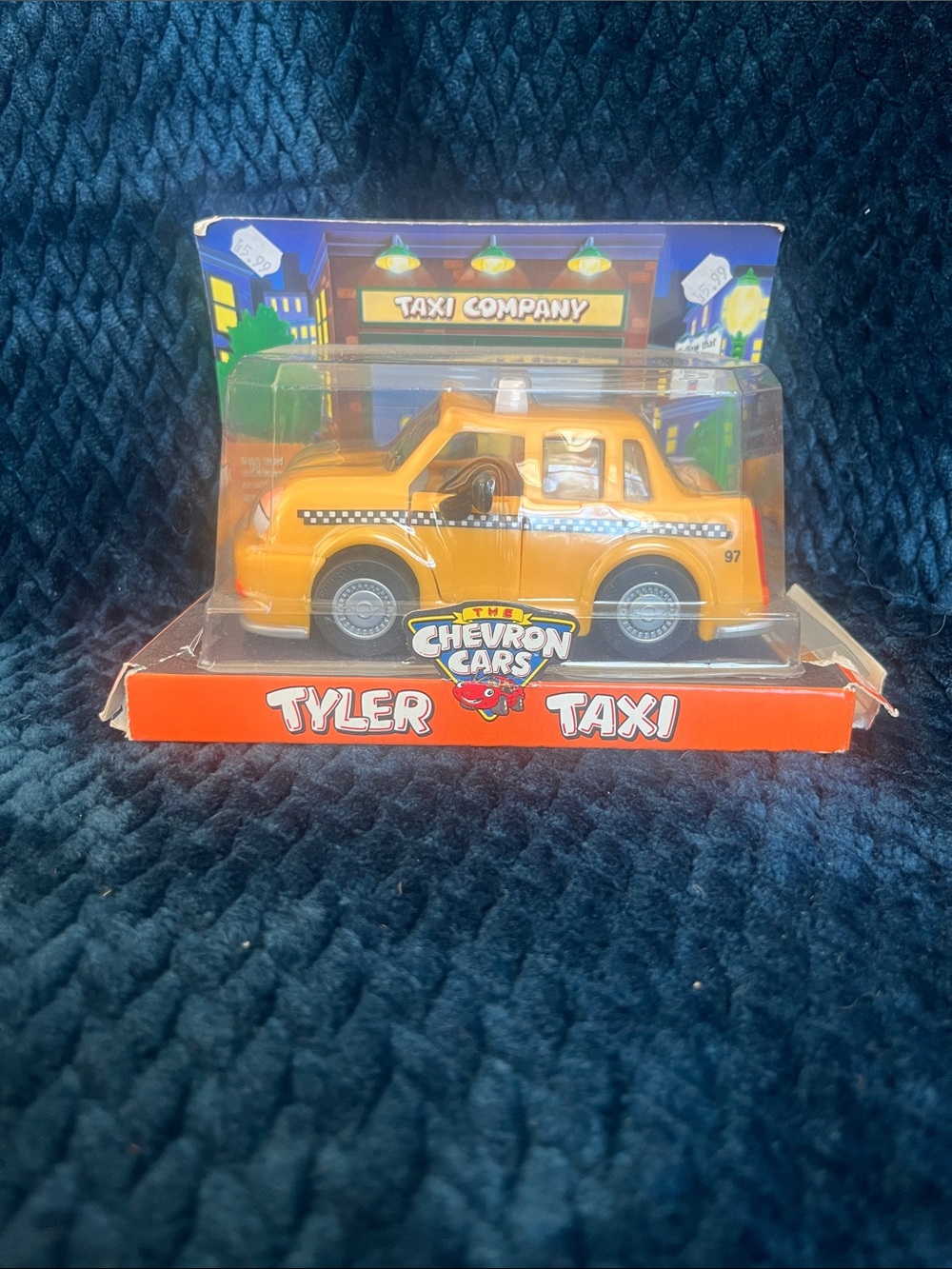 Tyler Taxi - Yellow Kids Toy Car